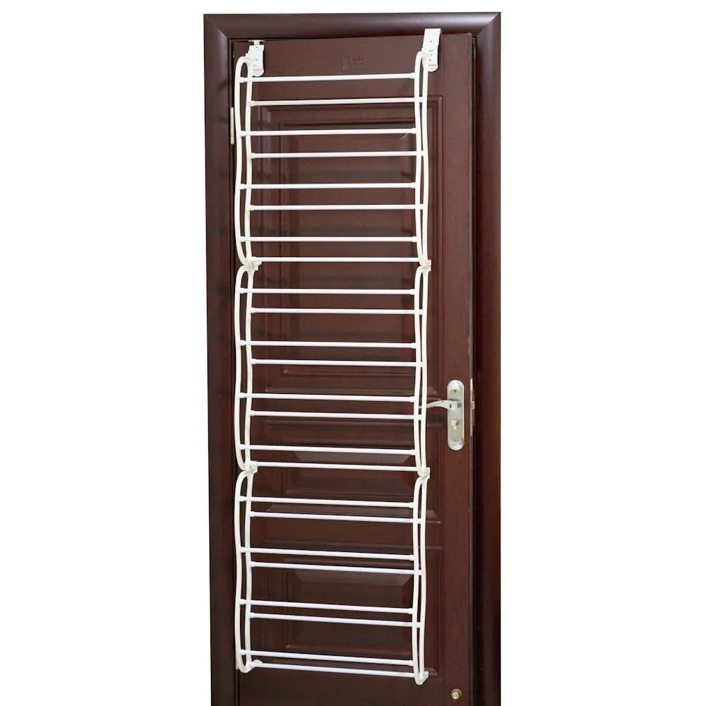 12-Layer Hanging Over-the-Door Shoe Rack | 36 Pairs Storage Capacity | Practical & Sturdy Design