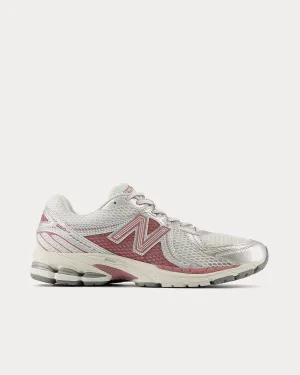860V2 'Northern Light' Reflection / Rosewood / Orb Pink Low Top Sneakers