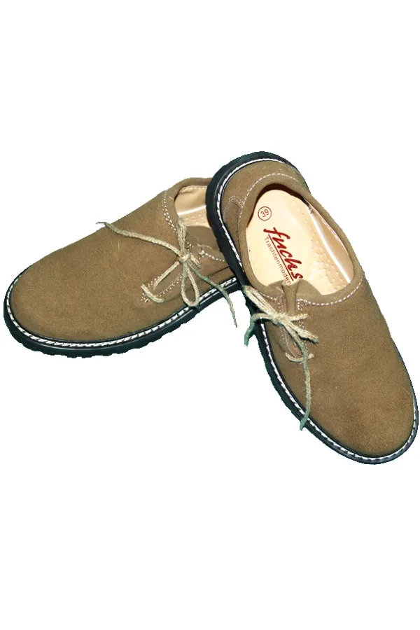 9001 Fuchs Suede Leather Haferl Shoes  in different colors