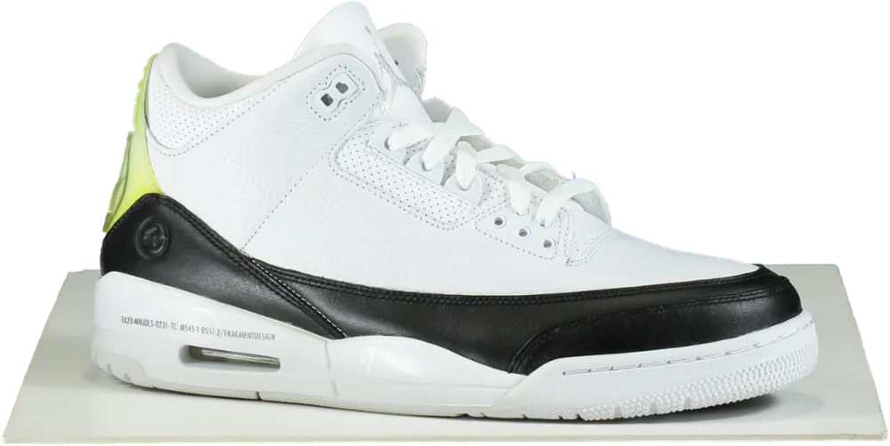 Air Jordan DA3595 White/Black Retro 3 SP Trainers 👟 UK 11  👟