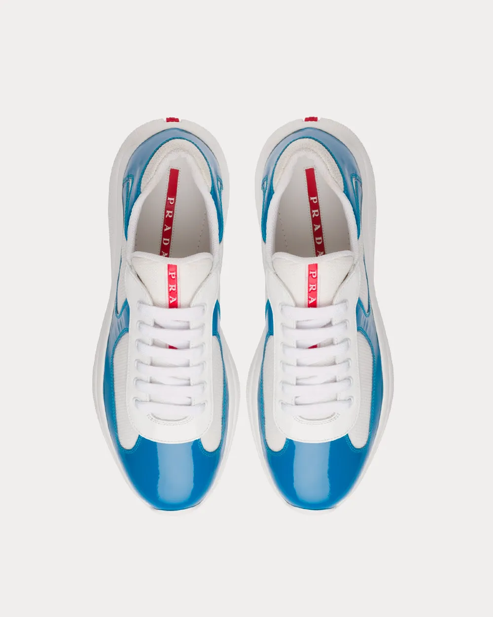 America’s Cup Light Blue / White Low Top Sneakers