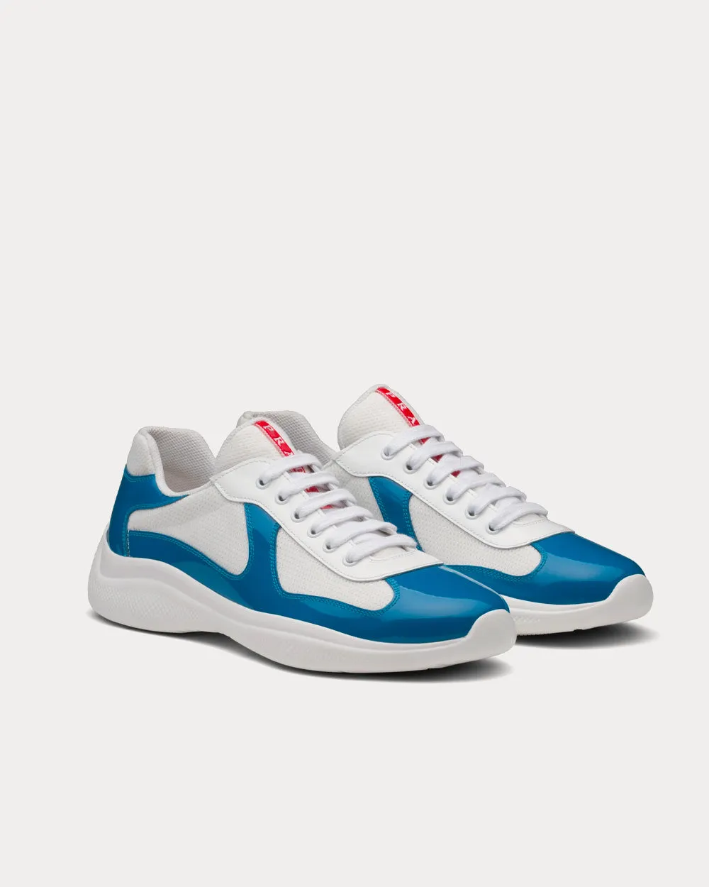 America’s Cup Light Blue / White Low Top Sneakers