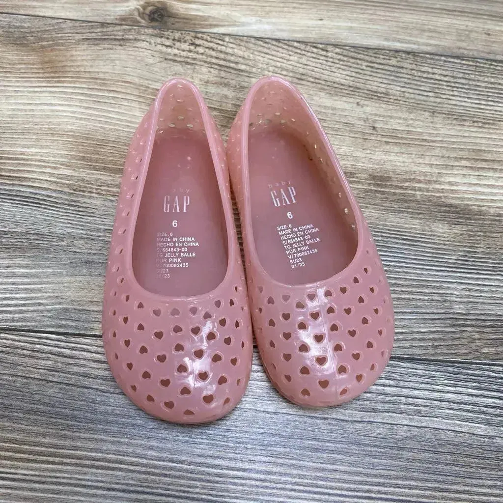 Baby Gap Jelly Ballet Shoes sz 6c