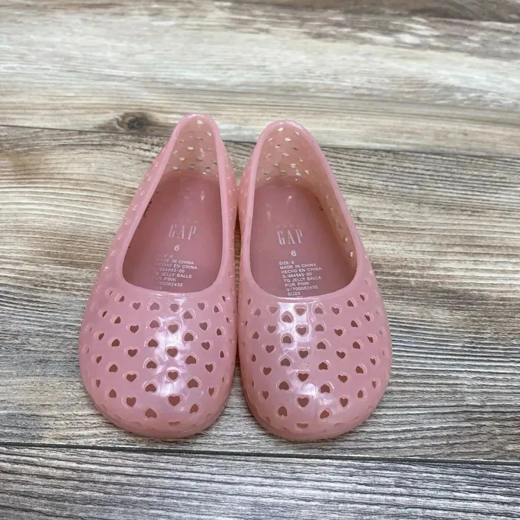 Baby Gap Jelly Ballet Shoes sz 6c