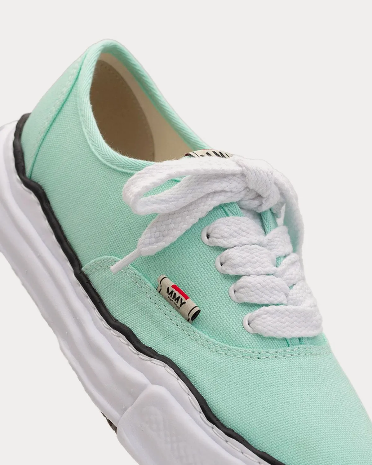 Baker OG Sole Canvas Light Blue Low Top Sneakers