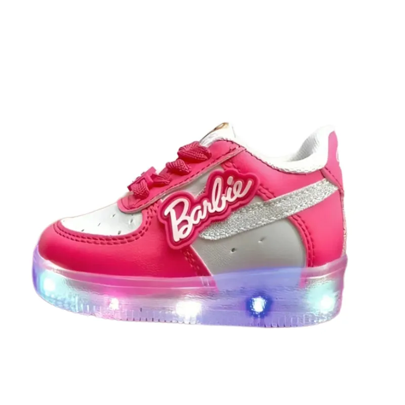 Barbie Patterned LED Light Up Sneakers