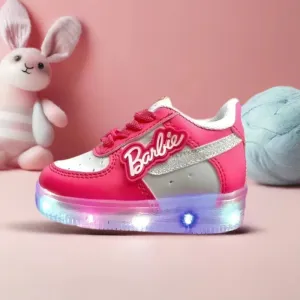 Barbie Patterned LED Light Up Sneakers
