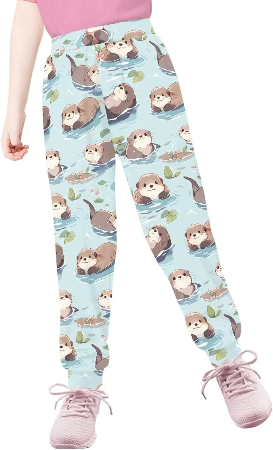 Belidome Kids Active Pants Sweatpants for Sports Hiking Running Gym Athletic Jogger Casual Soft