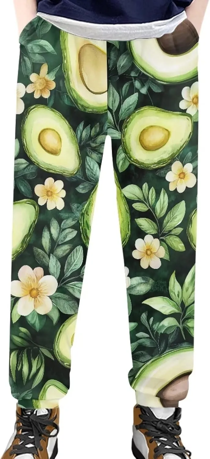 Belidome Kids Active Pants Sweatpants for Sports Hiking Running Gym Athletic Jogger Casual Soft