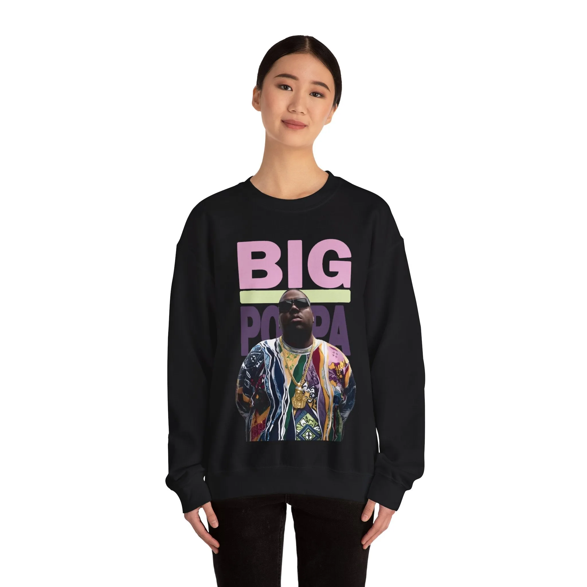 Big Poppa: Unisex Crewneck Sweatshirt