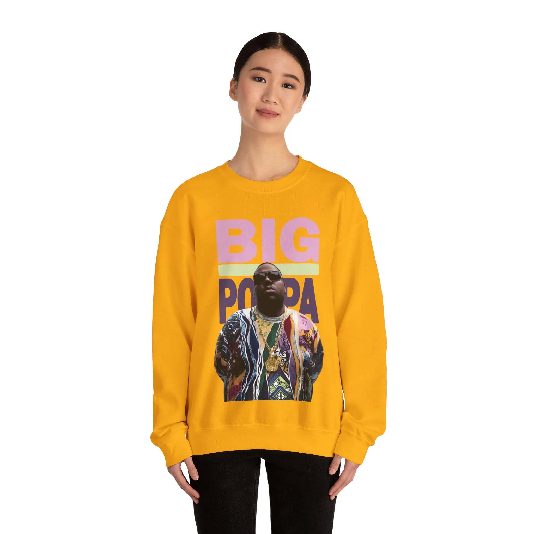 Big Poppa: Unisex Crewneck Sweatshirt