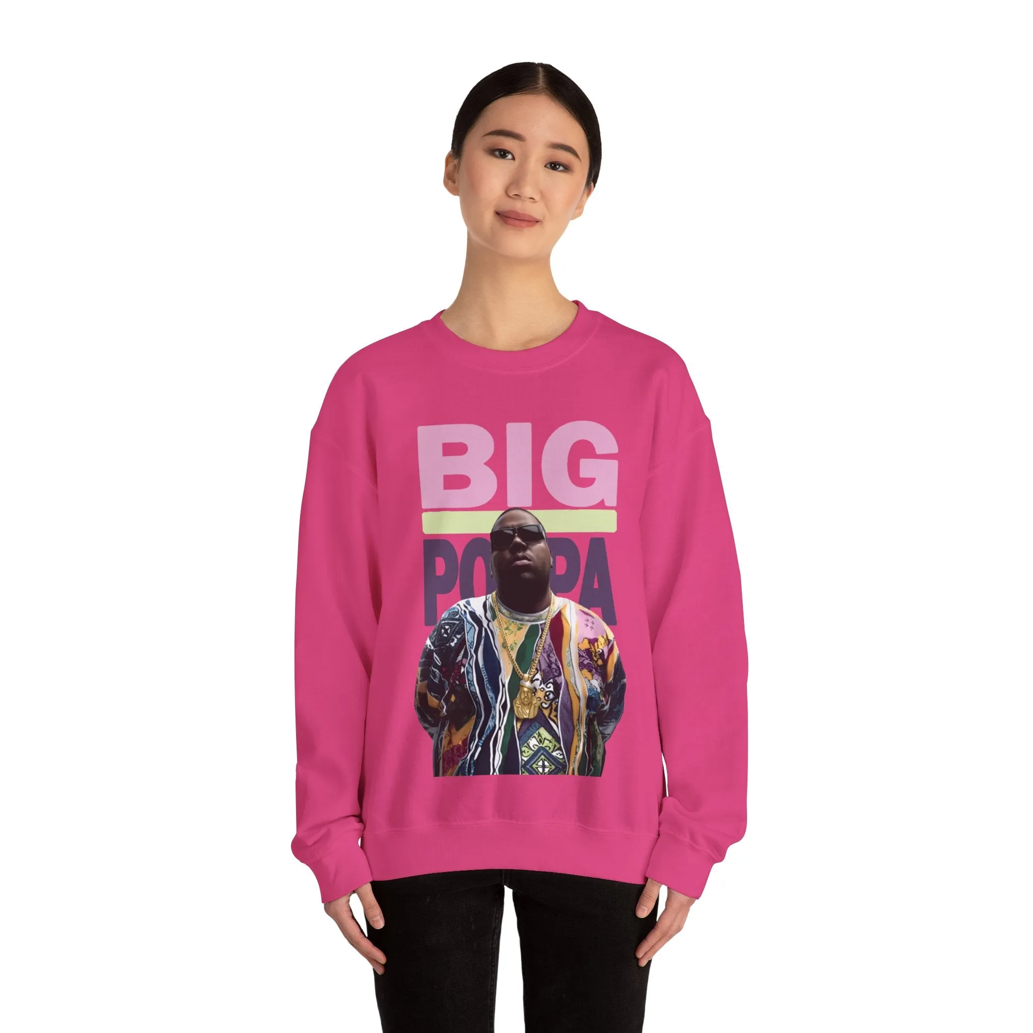Big Poppa: Unisex Crewneck Sweatshirt