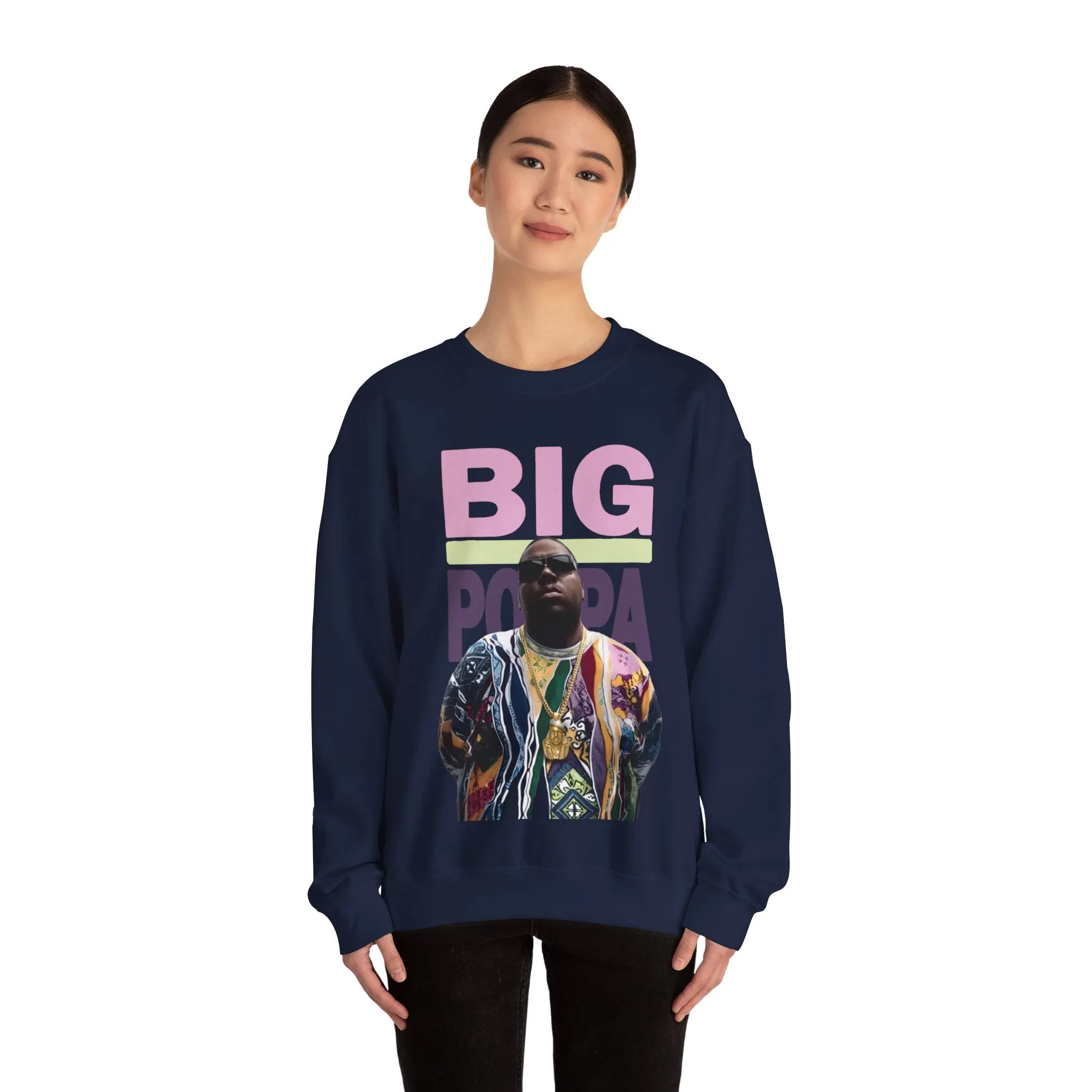 Big Poppa: Unisex Crewneck Sweatshirt
