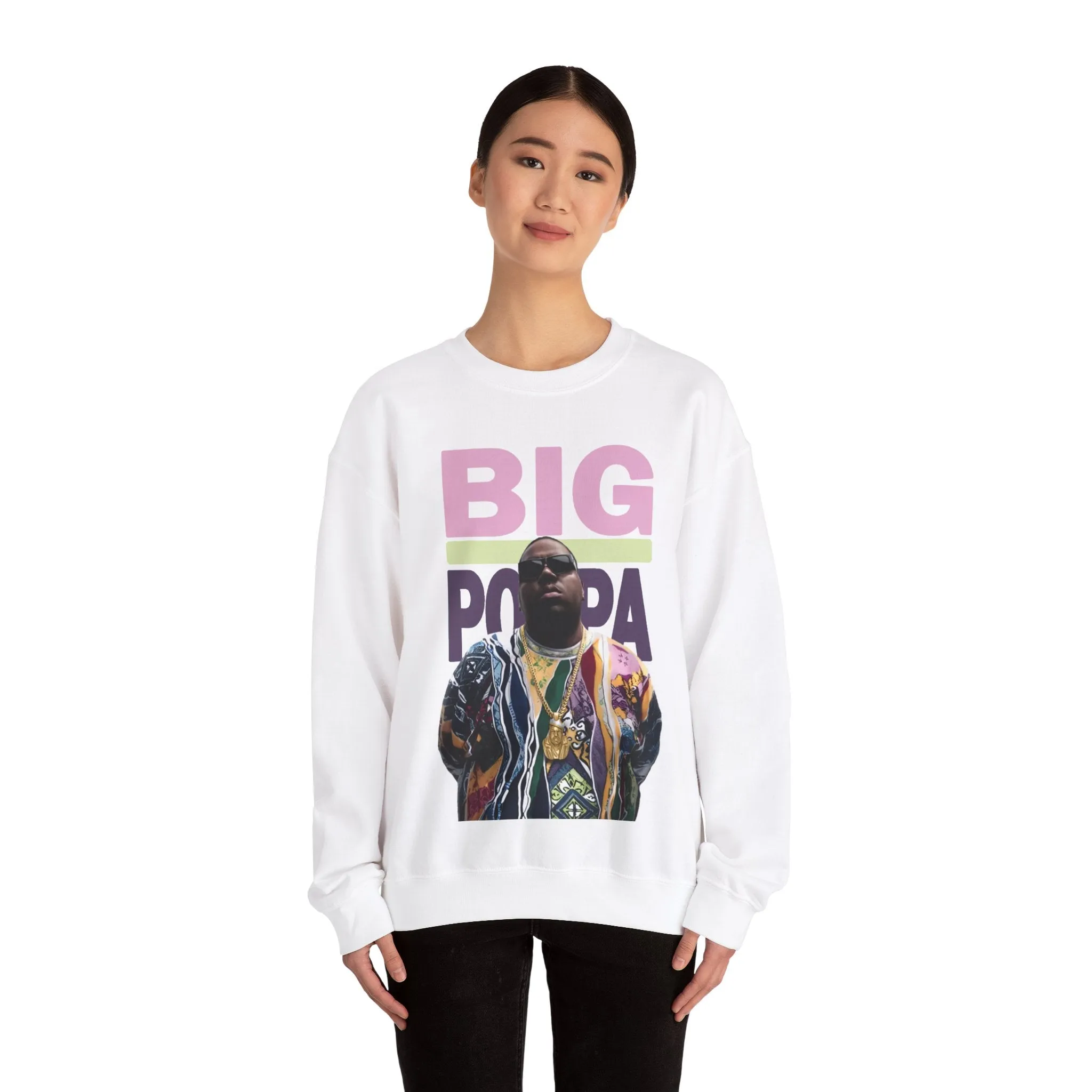 Big Poppa: Unisex Crewneck Sweatshirt