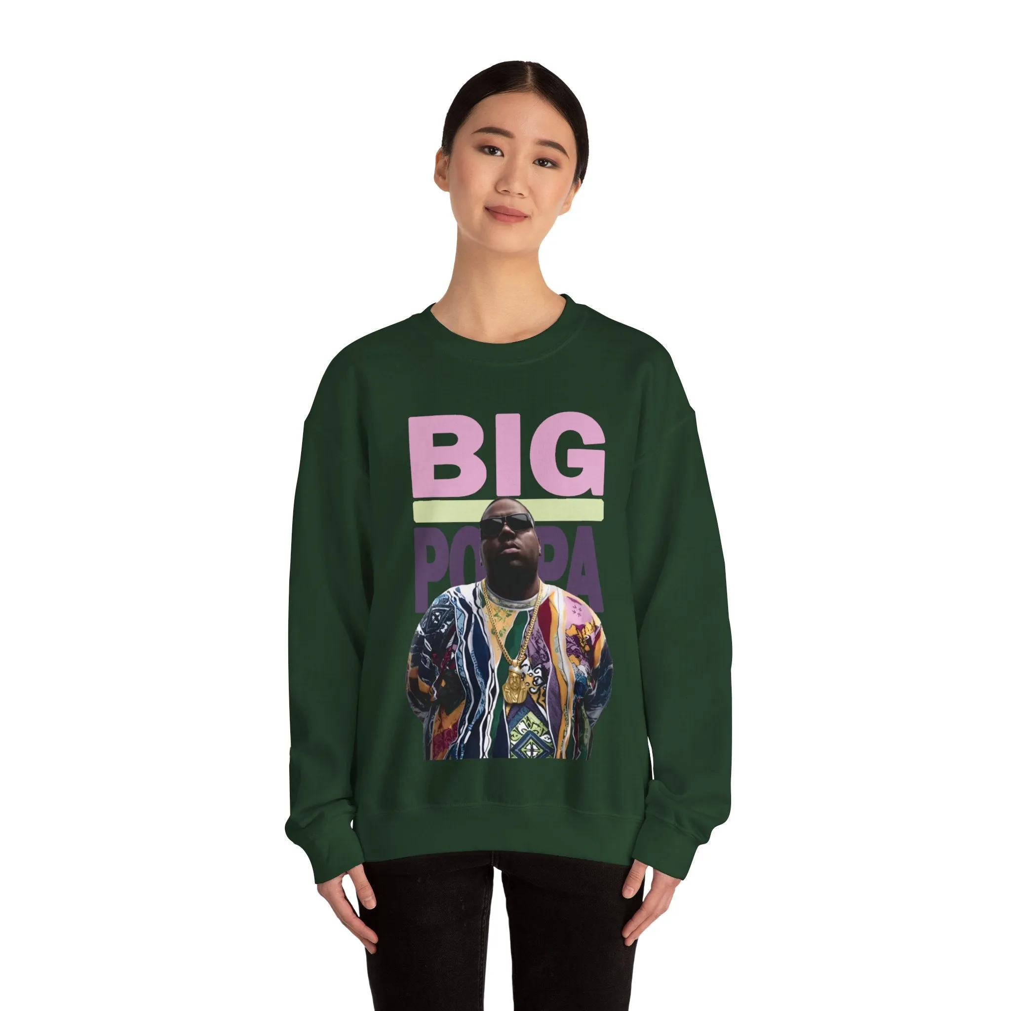 Big Poppa: Unisex Crewneck Sweatshirt