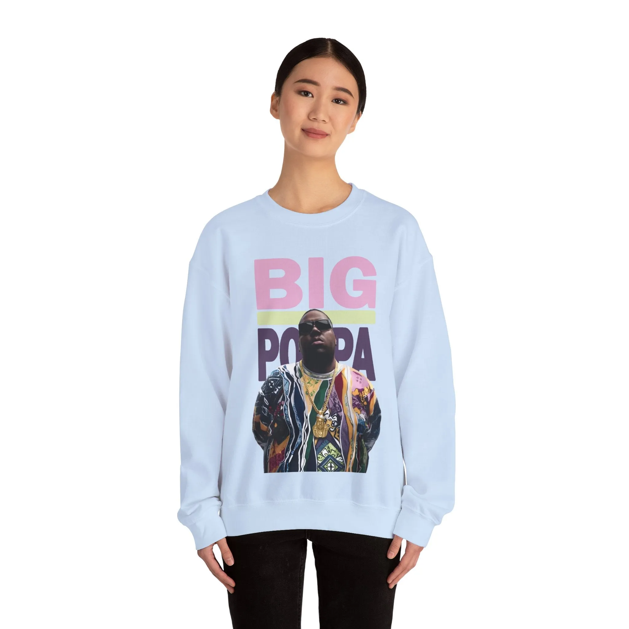 Big Poppa: Unisex Crewneck Sweatshirt