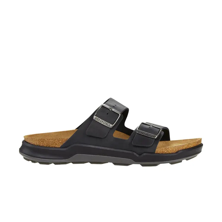 Birkenstock Arizona Cross Town Black Waxy/Oiled Leather Regular