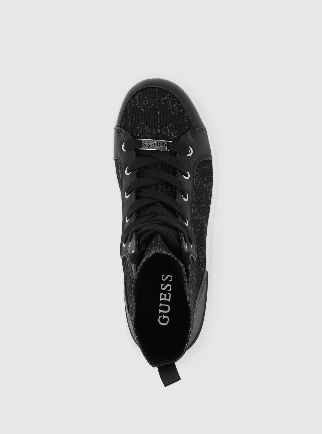Black Mannen High Top Sneakers
