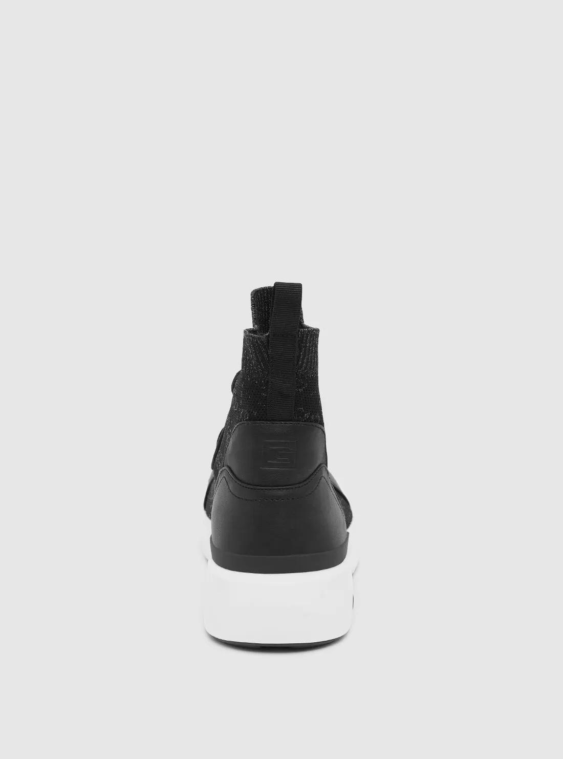 Black Mannen High Top Sneakers
