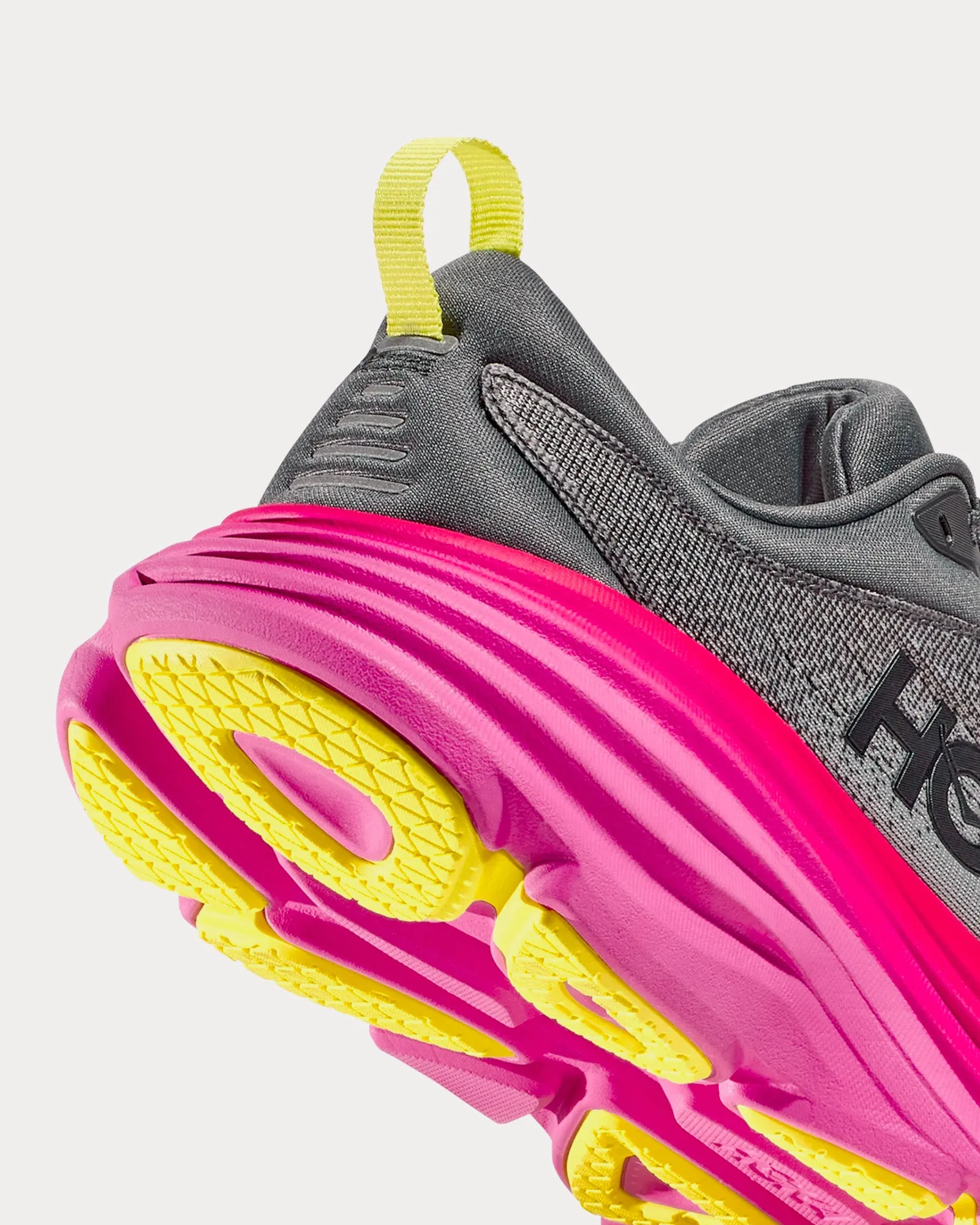 Bondi 8 Castlerock / Strawberry Running Shoes