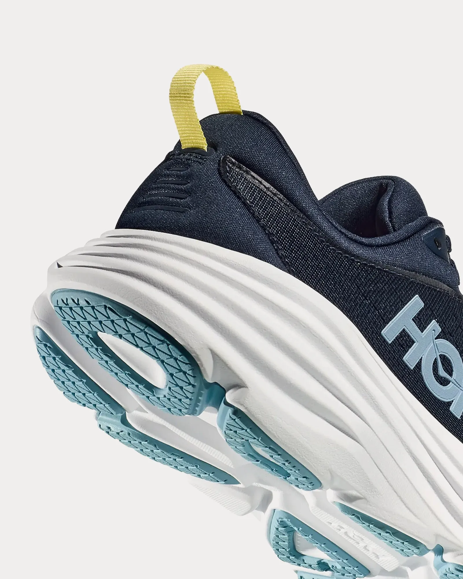 Bondi 8 Varsity Navy / White Running Shoes