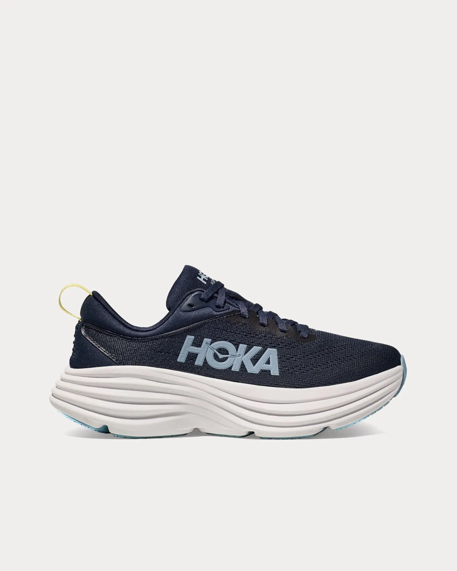 Bondi 8 Varsity Navy / White Running Shoes