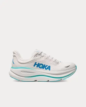 Bondi 9 White / Hoka Blue Running Shoes