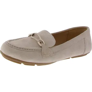 Calvin Klein Womens LENIKA Suede Laceless Loafers