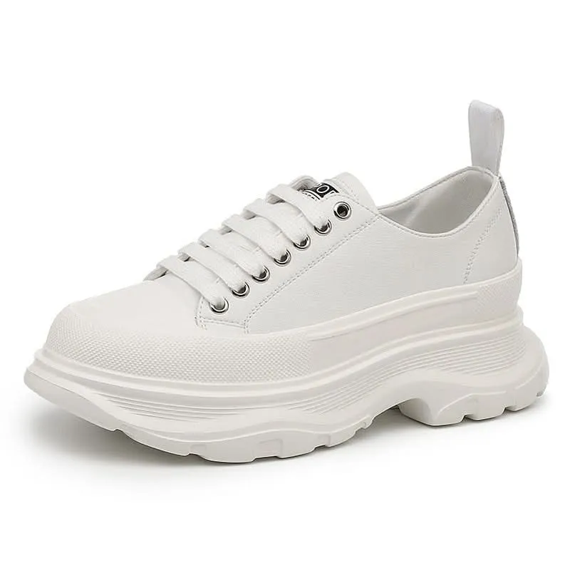 Canvas Platform Sneakers | 5cm of Style for Women