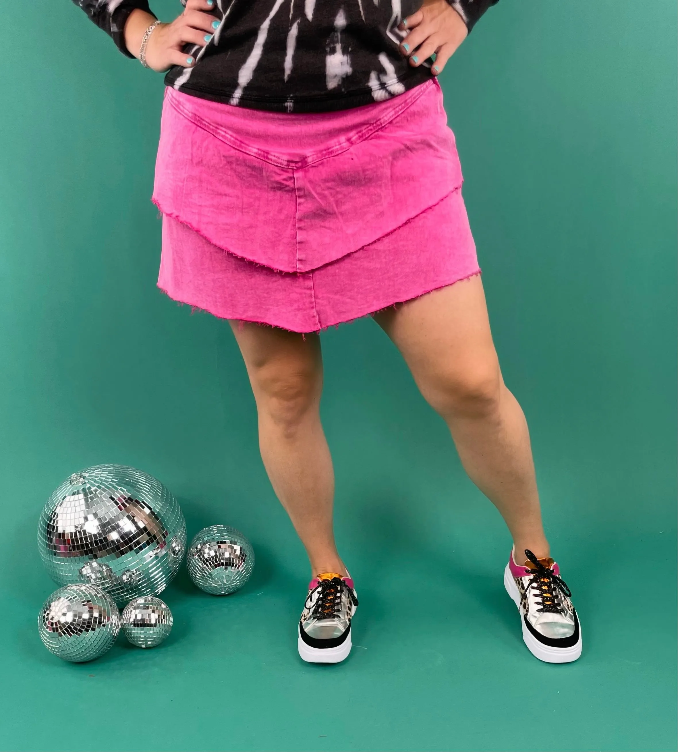 Carly Skirt In Pink