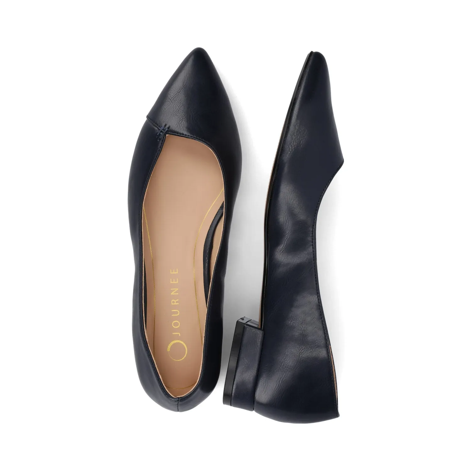 CARMIN SLIP ON DRESS FLATS IN WIDE