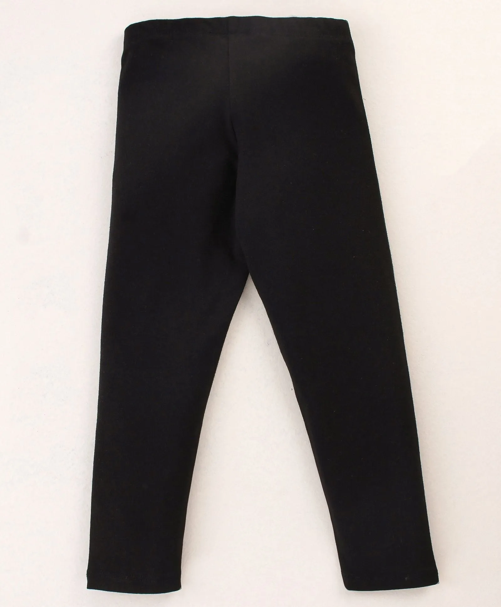 Checkered Print Frilled Top Leggings Set