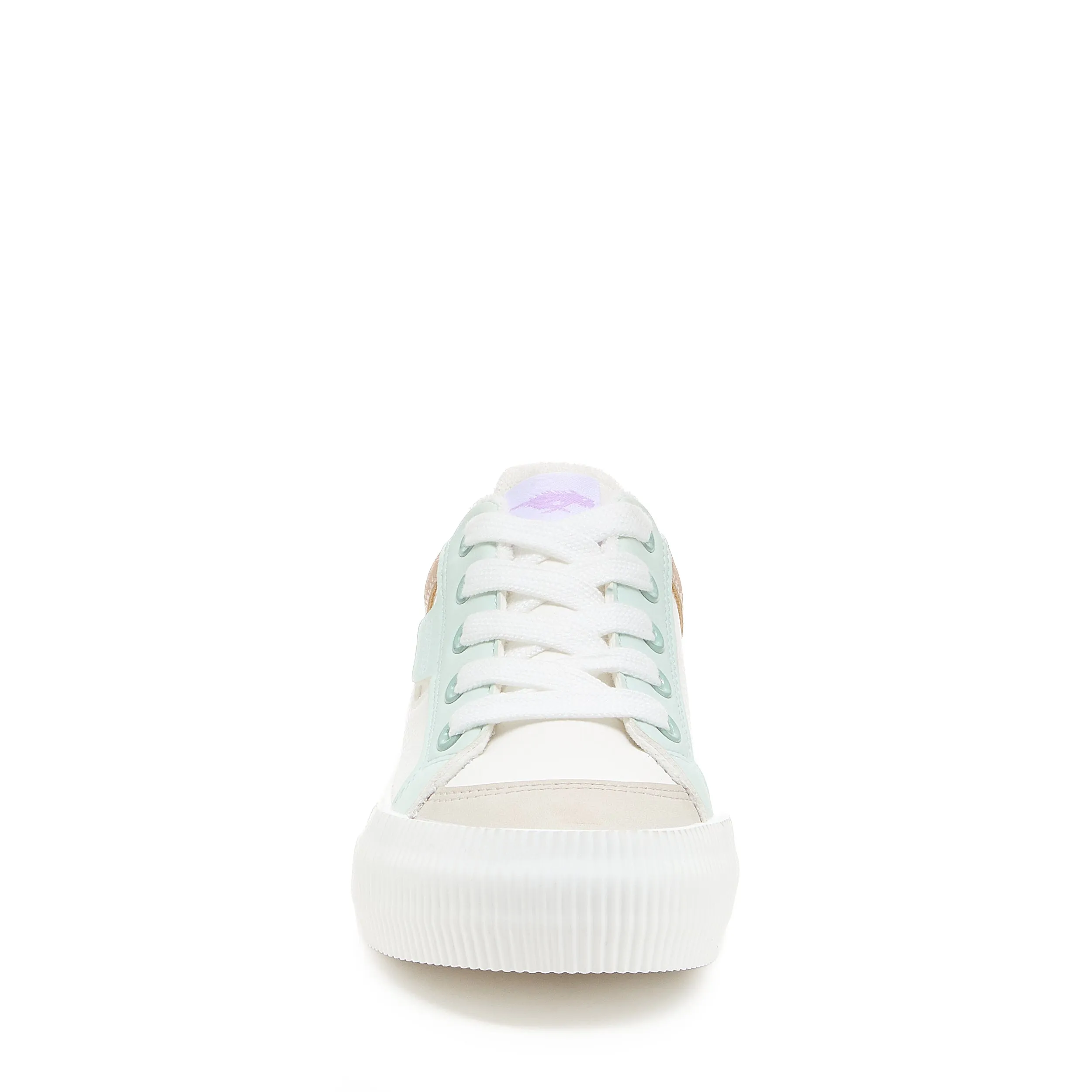 Cheery White Combo Color Block Sneaker