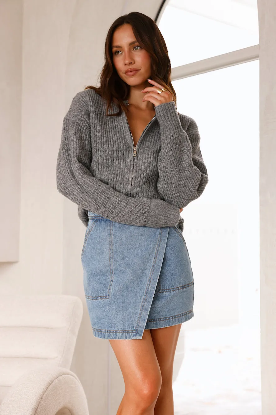 City Soul Mini Skirt Denim