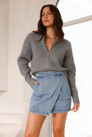 City Soul Mini Skirt Denim