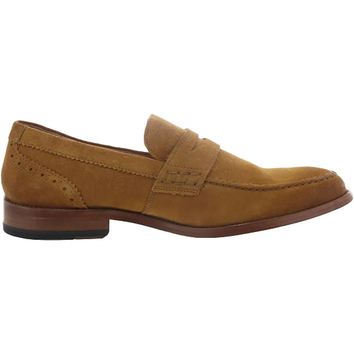 Clarks Mens James Free Suede Padded Insole Loafers