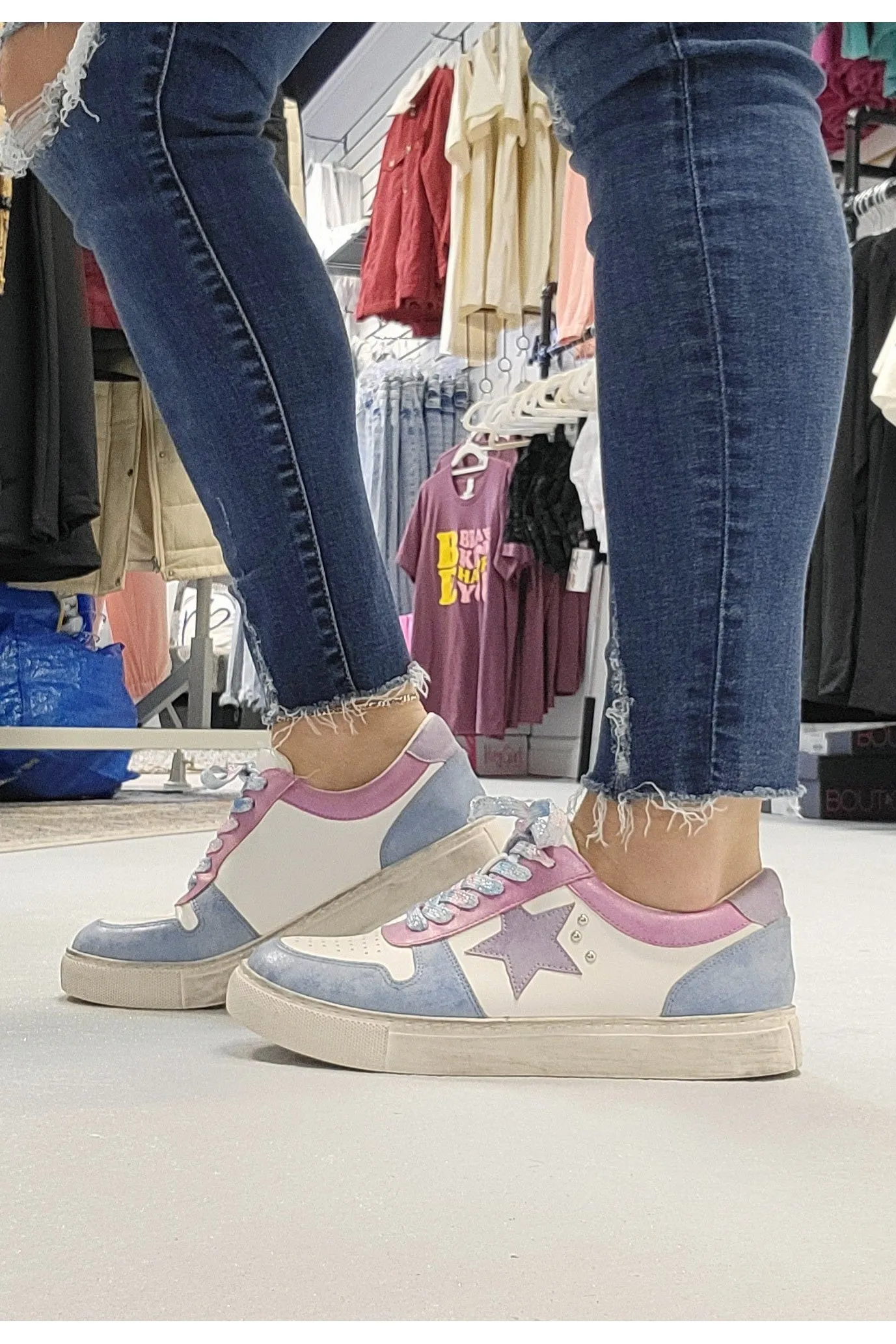 Corkys Constellation Sneaker - Pastel Multi