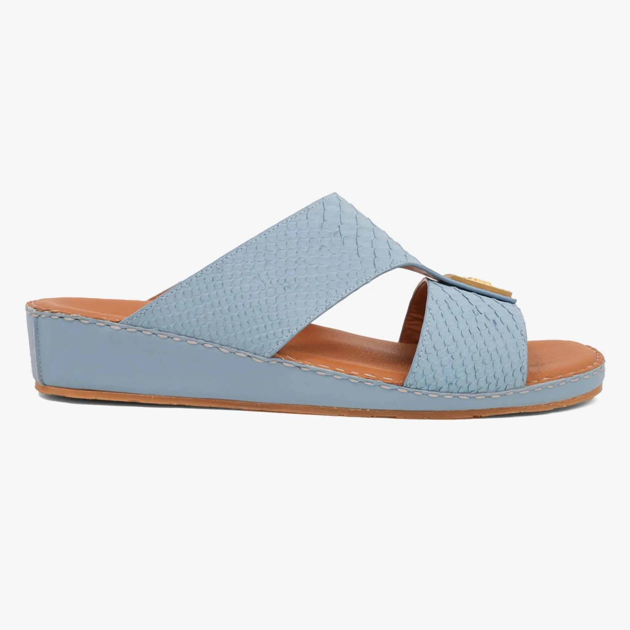 DESIGNER PITONE VENEZIANO ARABIC SANDALS SKY-BLUE