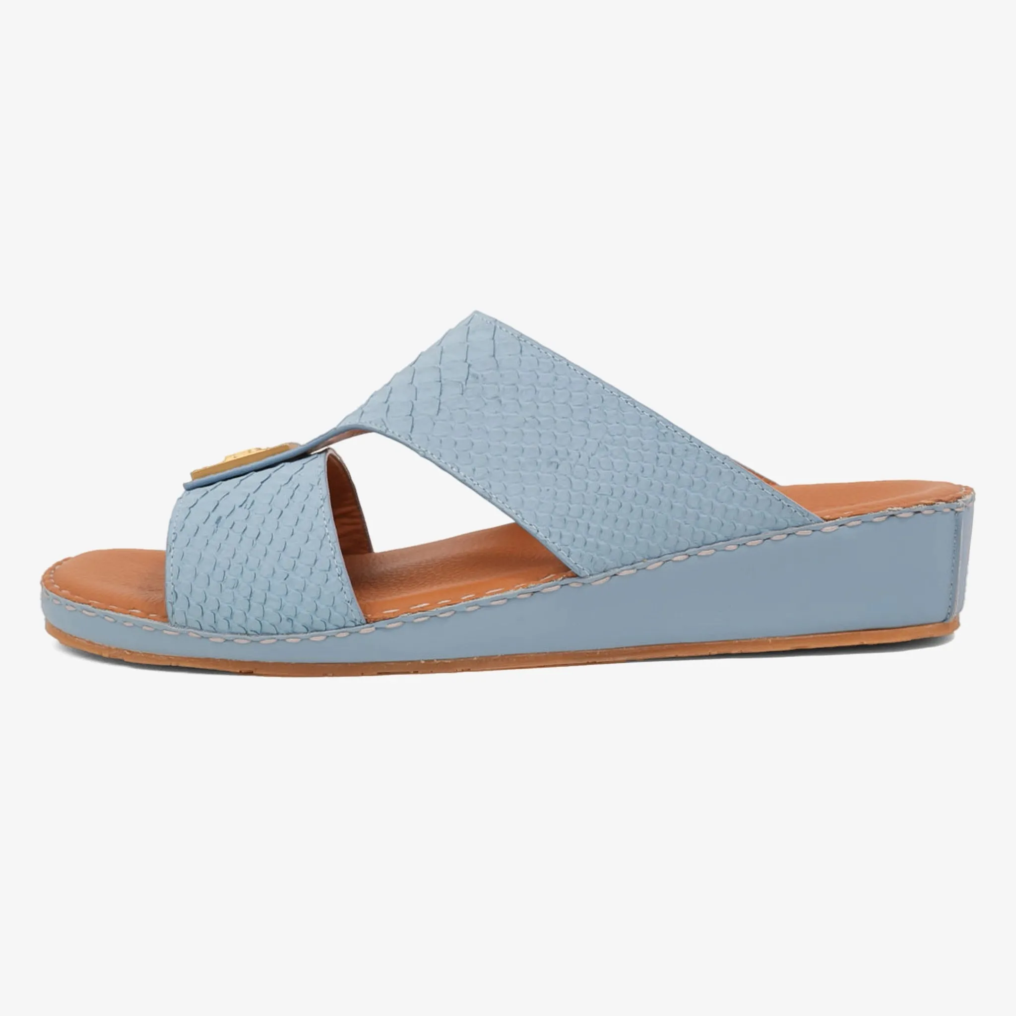 DESIGNER PITONE VENEZIANO ARABIC SANDALS SKY-BLUE
