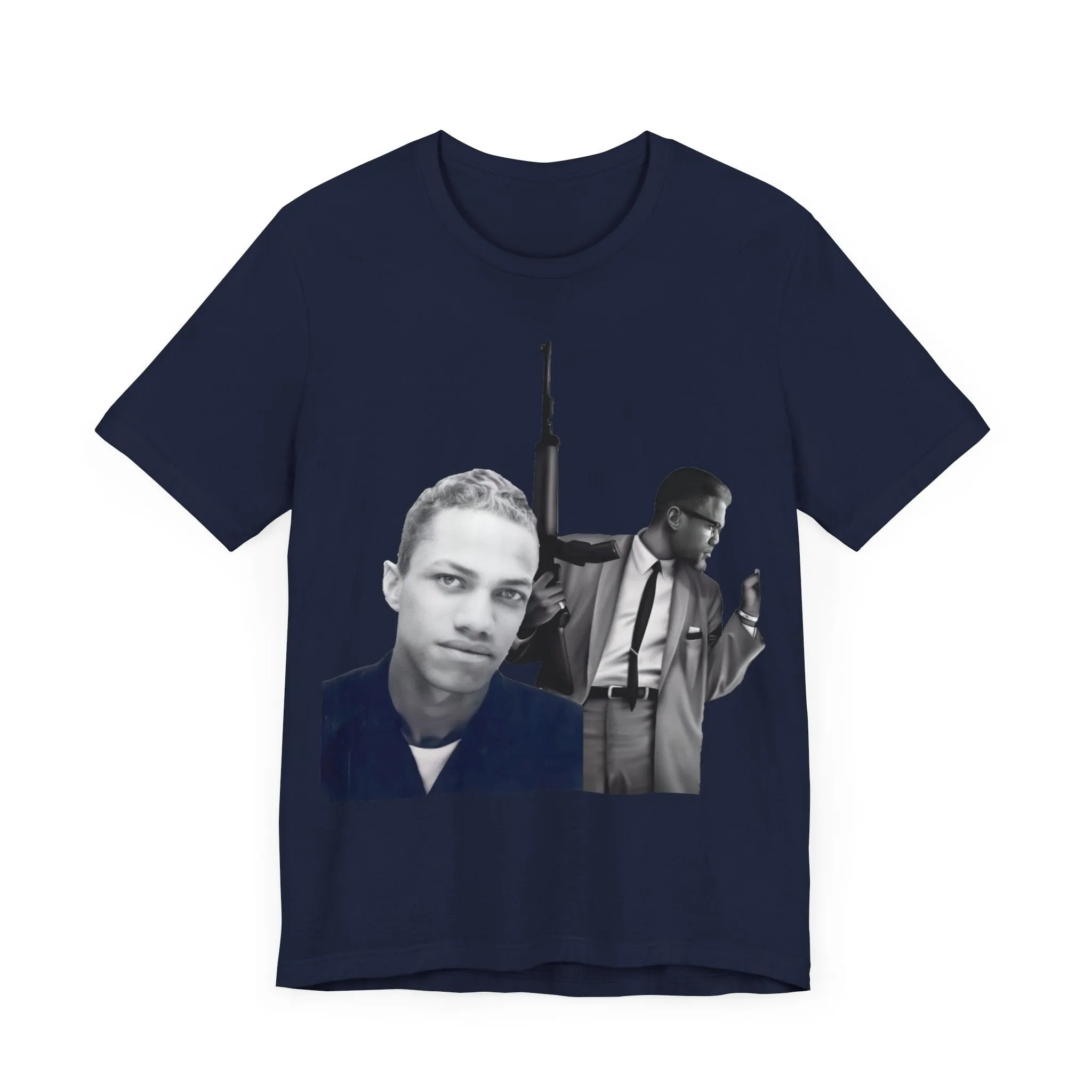 Detroit Red vs Malcolm X:  Unisex Jersey Tee