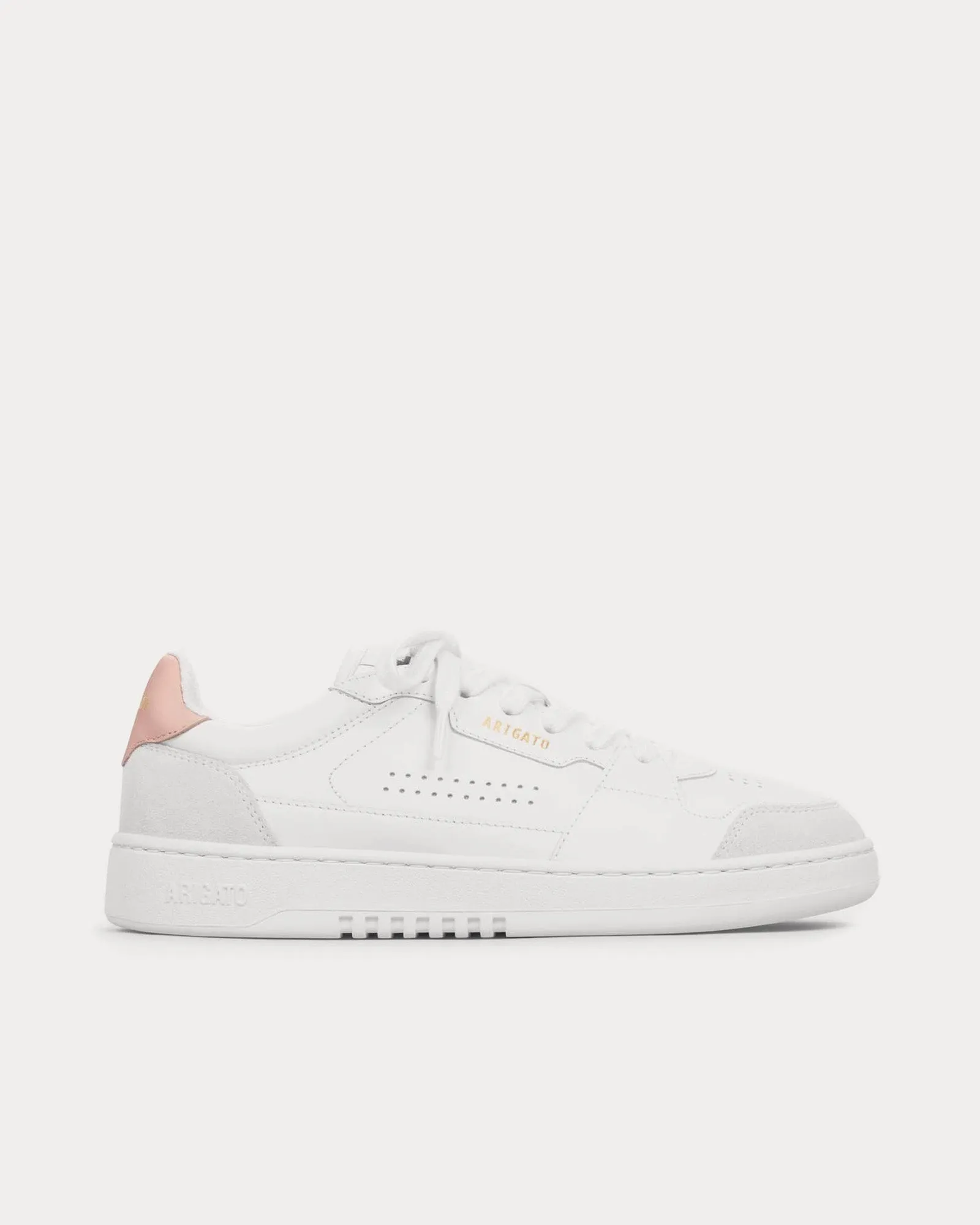 Dice Lo White / Light Pink Low Top Sneakers