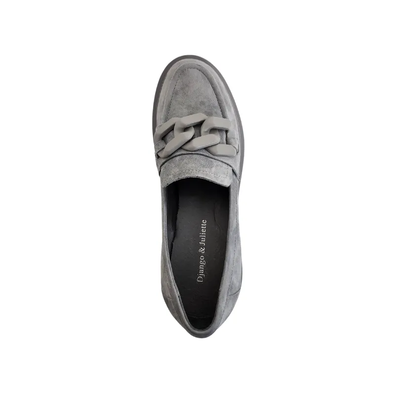 Django & Juliette Arrigo Grey Suede