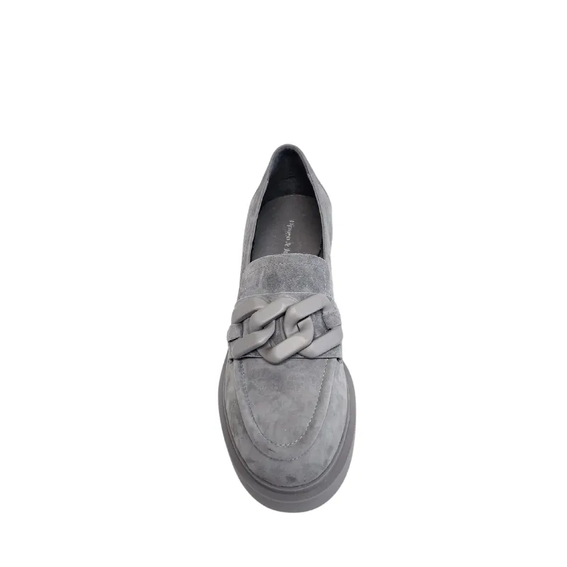 Django & Juliette Arrigo Grey Suede