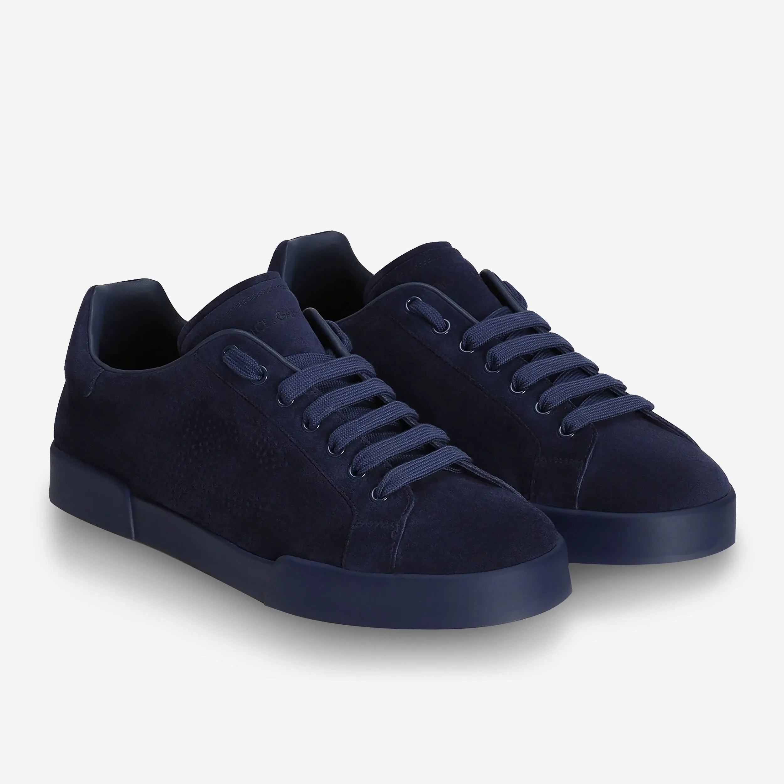 Dolce & Gabbana Calfskin Strobel Portofino Light Sneakers