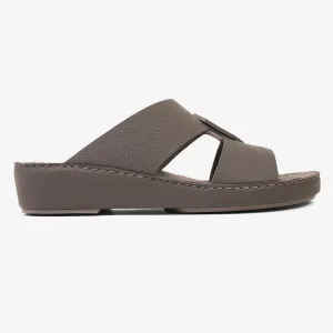 FARADA MODERN WITH BUCKLE DETAILED ARABIC SANDALS STORMY