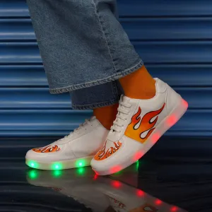 Fire Ball Sneakers - Light Me Up