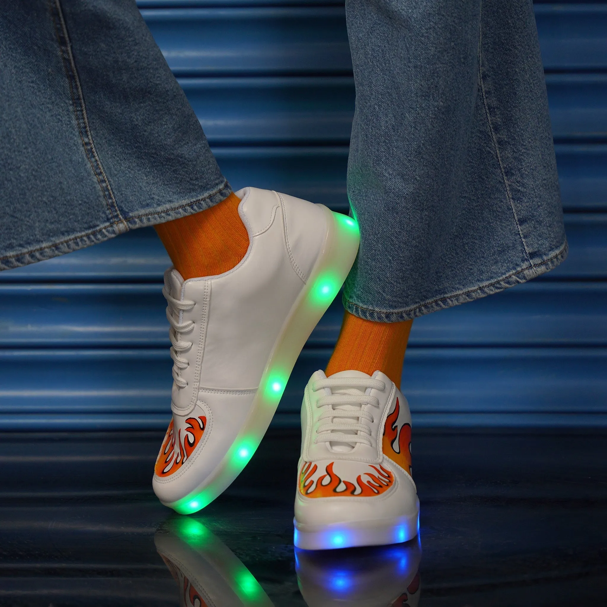 Fire Ball Sneakers - Light Me Up