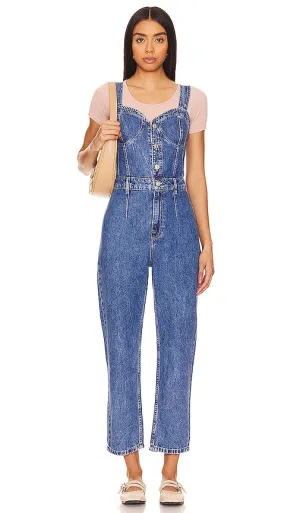 Free People x Revolve x We The Free Kensington Jumpsuit in Blue