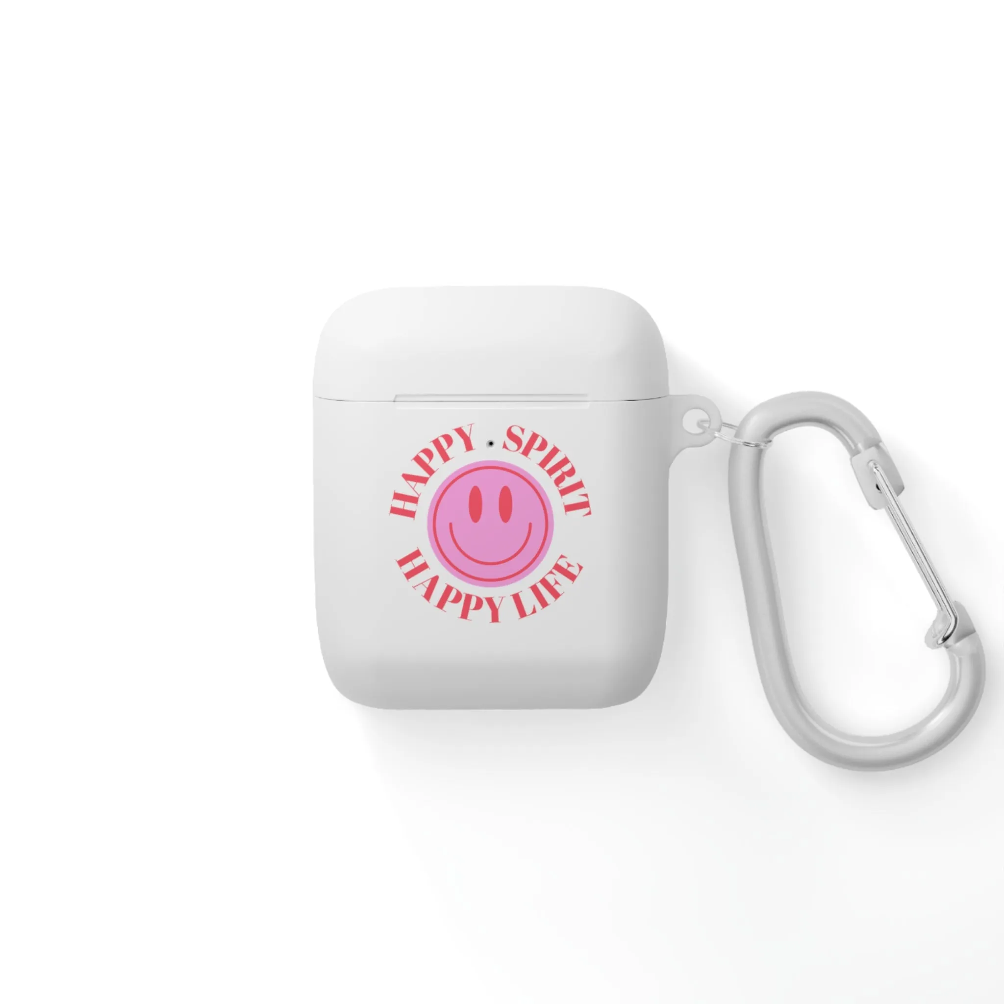 Happy Spirit Happy Life AirPods and AirPods Pro Case Cover, AirPods and AirPods Pro Case Cover, VSCO girl, Smiley Happy Life Protector Case