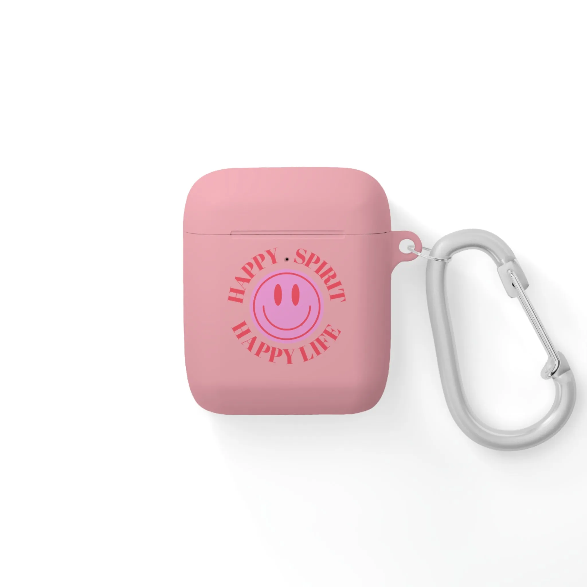 Happy Spirit Happy Life AirPods and AirPods Pro Case Cover, AirPods and AirPods Pro Case Cover, VSCO girl, Smiley Happy Life Protector Case